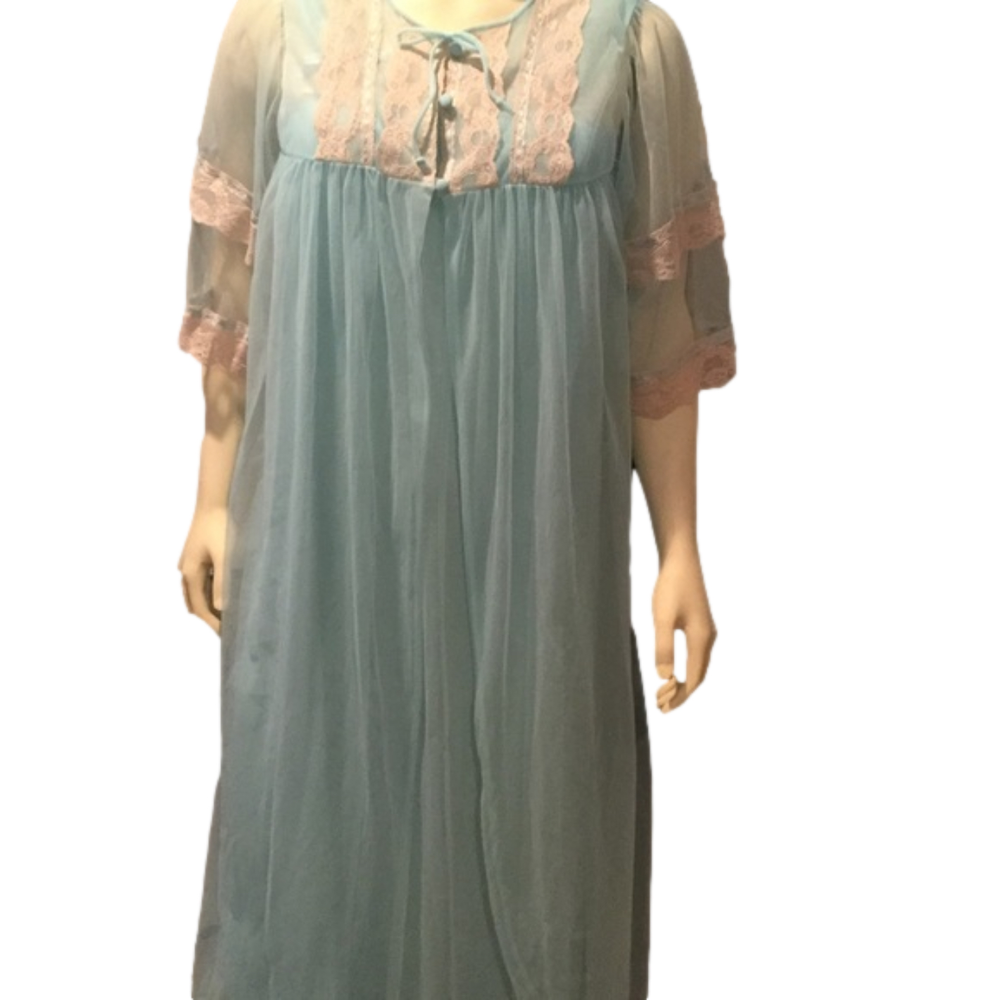 Yolanda Vintage 50s Gown and Peignoir Set